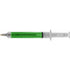 Syringe ballpen, light green