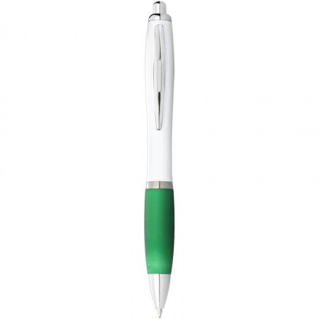 Nash Ballpoint pen, white, 14 x d: 1,3 cm