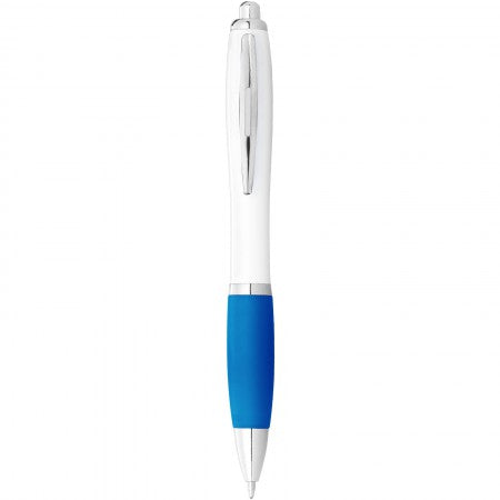 Nash Ballpoint pen, white, 14 x d: 1,3 cm