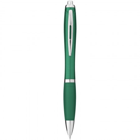 Nash ballpoint pen, green, 14 x d: 1,3 cm