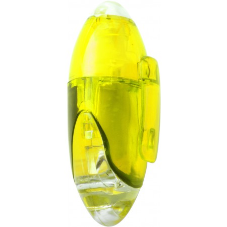 Mini highlighter with clip, yellow