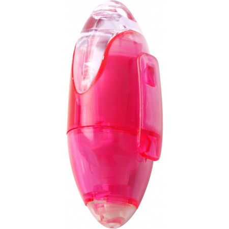 Mini highlighter with clip, pink