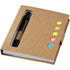 Reveal sticky notes book and pen, white, 10,5 x 7,8 x 1 cm