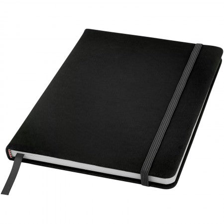 Spectrum A5 Notebook, solid black, 21 x 14,8 x 1,2 cm