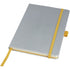 Melya Colourful Notebook, grey, 21,4 x 14,2 x 1,5 cm
