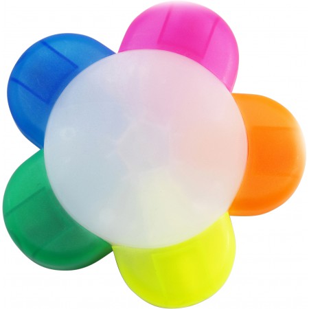 Text marker, five colours, no colour