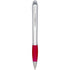 Nash light up pen silver barrel coloured grip, pink