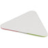 Triangle sticky pad, white