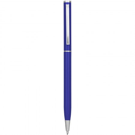 Slim aluminium ballpoint pen, Blue