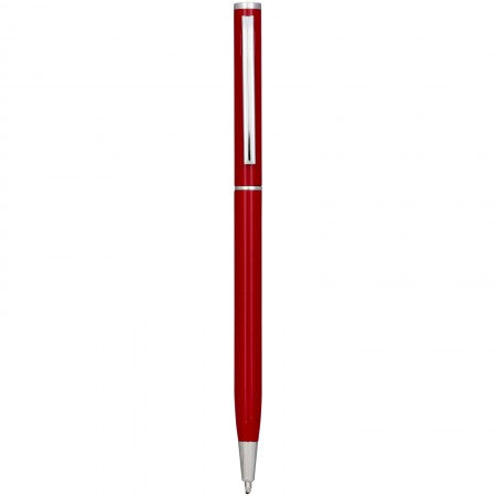 Slim aluminium ballpoint pen, Red