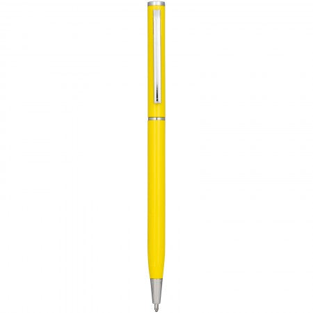 Slim aluminium ballpoint pen, Yellow