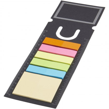 Sticky note bookmark, solid black