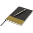 Midas Notebook & Pen Gift Set, solid black