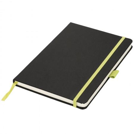 A5 Lasercut Notebook, solid black - BRANIO