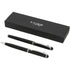 Ballpoint pen gift set, solid black