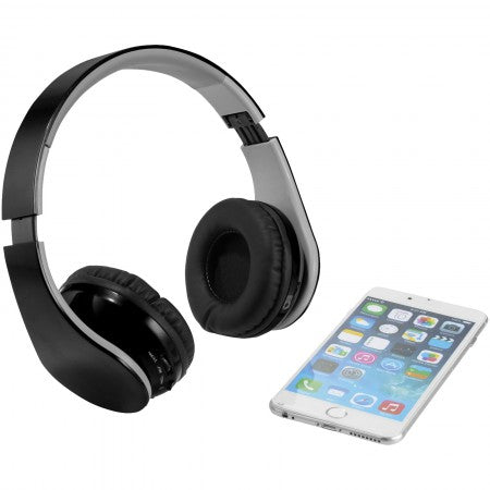 Rhea Bluetooth? Headphones, solid black, 19 x 8 x 20 cm