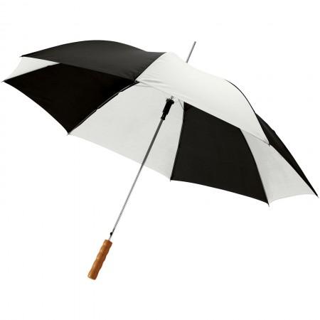23" Lisa automatic umbrella, solid black, 83 x d: 102 cm - BRANIO