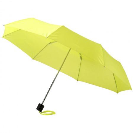 21,5'' Ida 3-section umbrella, green, 24 x d: 97 cm - BRANIO