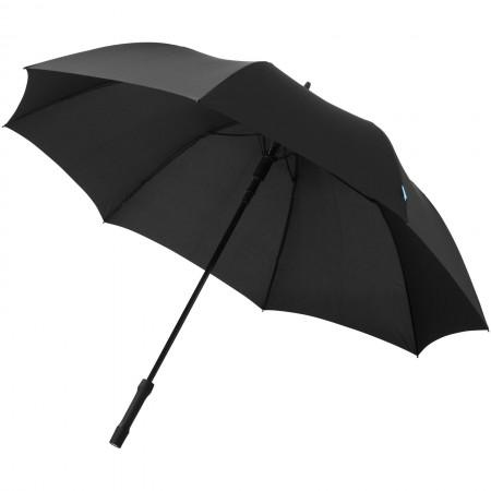 27" A8 automatic umbrella with LED light, solid black, 93 x - BRANIO