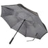 23" Lima reversible umbrella, solid black - BRANIO