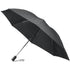 23" 3-section auto open reversible umbrella, solid black - BRANIO