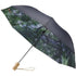 21" Forest skies 2-section automatic umbrella, black solid - BRANIO