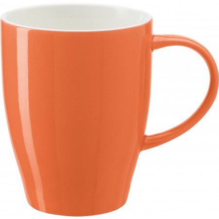Solid coloured mug (370ml), orange