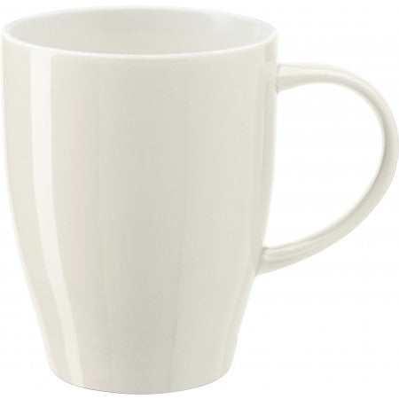 Solid coloured mug (370ml), off white
