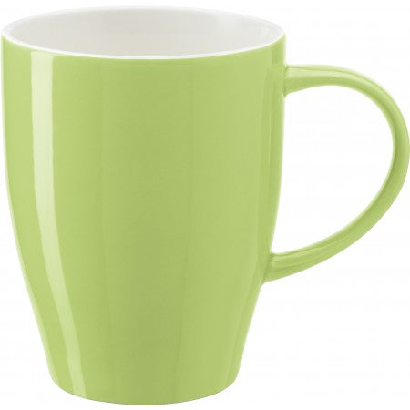 Solid coloured mug (370ml), light green