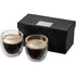 Boda 2-piece espresso set, transparent, 14,5 x 7,6 x 7,5 cm