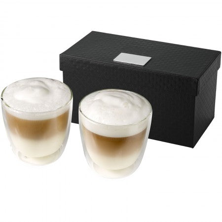 Boda 2-piece coffee set, transparent, 17,5 x 9 x 9,2 cm