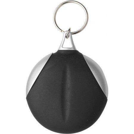 Key holder with fibre cloth, black
