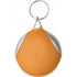 Key holder with fibre cloth, orange