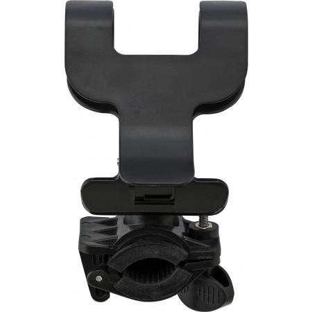 Adjustable mobile phone holder for bike, black - BRANIO