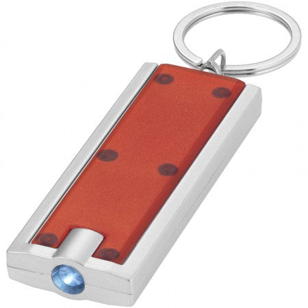 Castor beam light, red, 6 x 2,5 x 0,5 cm