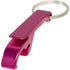 Tao alu bottle and can opener key chain, pink, 5,5 x 1 x 1,5