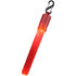 Fluo glow stick with clip, red, 14 x 0, x d: 1,8 cm