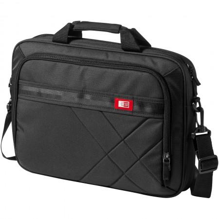 15.6" Laptop and Tablet case, solid black, 41,0 x 7,0 x 29,0 - BRANIO