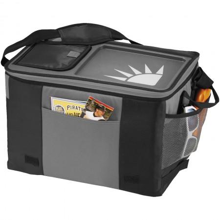 50-Can Table Top Cooler, solid black, 41,9 x 29,2 x 27,9 cm - BRANIO