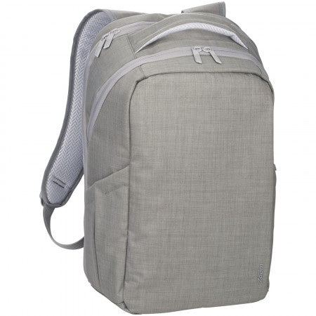 Zoom? Grid 15" TSA Computer Backpack, grey, 30,5 x 13,5 x 48