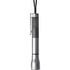 Ballpen with LED torch, grey