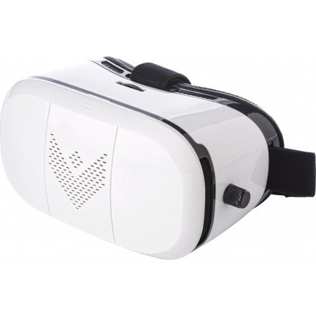 Plastic virtual reality glasses, white