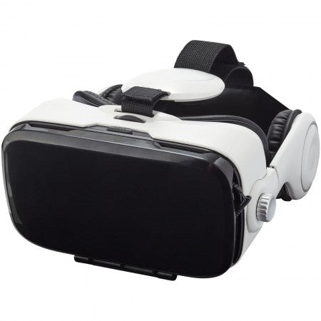 Virtual Reality Headset with Headphones, white, 21 x 21 x 10
