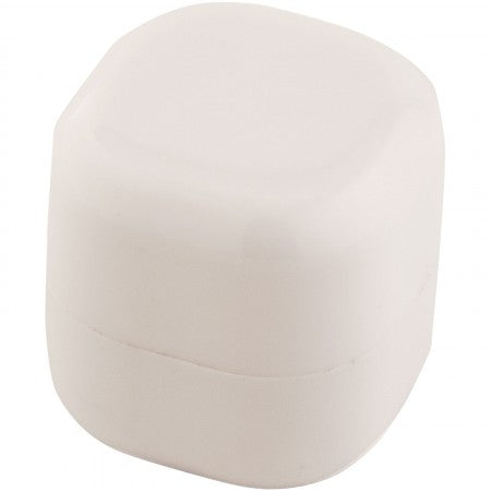 Cubix Lip Balm, white, 3 x 3 x 3 cm
