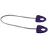 The Dolphin yoga stretch band with handle, purple, 2 x 5,5 x