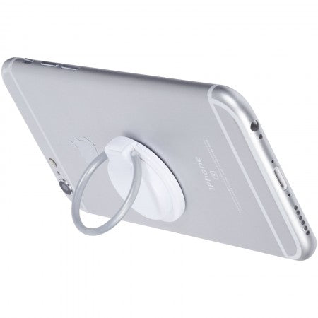 Loop ring and phone holder, white