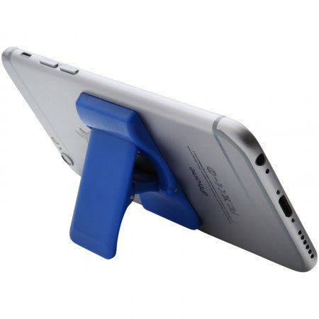 Prone phone stand and holder, blue