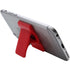 Prone phone stand and holder, red
