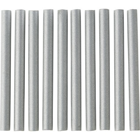 Reflective strips for bicycle spikes, grey