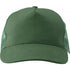 Cotton twill and plastic cap, green